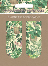 MARCAPAGINAS MAGNETICOS MOTIF PLANTES VERTES PLANTAS | 6 UNIDADES | (PICTURA)